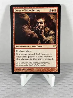 Curse of Bloodletting - Dark Ascension - Magic The Gathering - Image 1