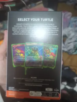 MTG Commander Deck "Turtle Power" Teenage Mutant Ninja Turtles TMNT NIB - Image 2