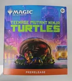MAGIC THE GATHERING TEENAGE MUTANT NINJA TURTLES PRERELEASE KIT Sealed - Image 1