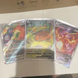 Pokemon TCG Charizard VSTAR, VMAX, V Holo Lot of 3 Cards - Image 1