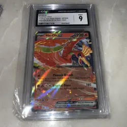 2023 Pokemon Classic Collection Ho-Oh Charizard & Ho Oh ex Deck #007/034 CGC 9 - Image 1