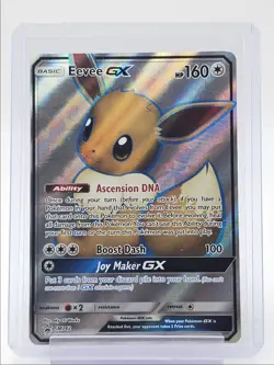 EEVEE GX 2020 POKEMON SUN & MOON BLACK STAR PROMO #SM242 Q1882 - Image 1