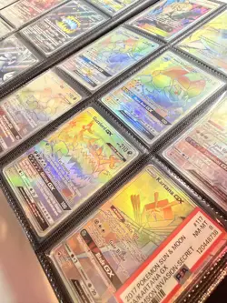 Crimson Invasion Master Set Complete Pokemon 111/111 NM Condition sun and moon - Image 1