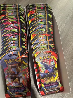Pokemon TCG Mega Evolution Phantasmal Flames 10x Sleeved Booster Pack NEW - Image 1
