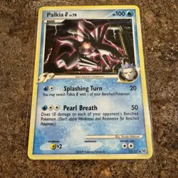 Pokemon TCG Platinum - Palkia G Lv. 78 12/127 Holo Rare LP - Image 1