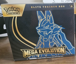 Pokemon TCG Mega Evolution Elite Trainer - Mega Lucario SEALED ETB MINT/NEW - Image 1
