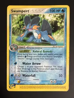 Pokemon TCG Swampert 23/109 Ruby & Sapphire Regular Rare MP - Image 1