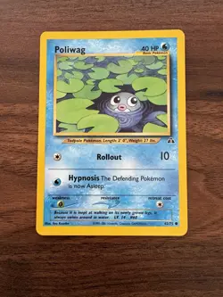 Pokemon - Poliwag - Neo Discovery - 62/75 - LP - Image 1
