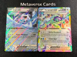 Pokemon TCG Prismatic Evolutions Lugia ex Terapagos ex Lot*2 - Image 1