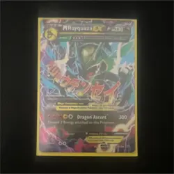 Pokemon M Rayquaza EX 61/108 Roaring Skies Mega Ultra Rare Holo HP 230 English - Image 1