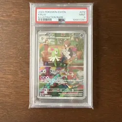 Pokemon Kirlia 212/198 SV01 Scarlet & Violet Illustration Rare Holo PSA 9 - Image 1
