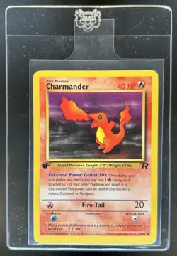 2000 Pokemon Team Rocket First Edition Charmander #50/82 - Image 1