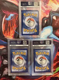 Pokemon Evolutions Mega EX Holo Lot Charizard Venusaur Blastoise PSA 10 2016 - Image 2