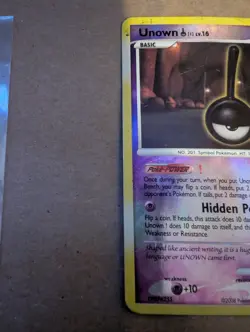 Pokemon - Unown [!] - 42/146 - Reverse Holo - Legends Awakened - MP - Image 5