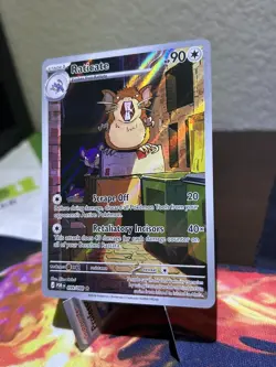 2026 Pokemon Perfect Order Raticate 99/88 Illustration Rare NM EN English - Image 2