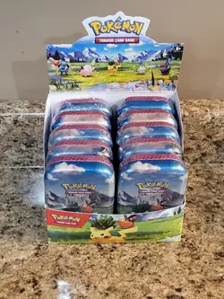 Pokemon TCG Ascended Heroes Mini Tins Display Box Of 10 Tins All New & Sealed! - Image 1