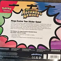 Pokemon Mega Evolution Ascended Heroes Promo Booster Box Charmander Charizard - Image 2