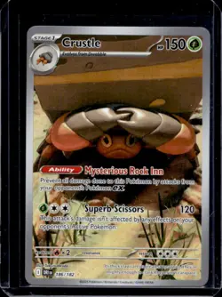 2025 Pokemon Destined Rivals Crustle #186/182 - Image 1