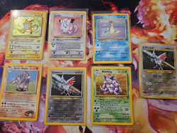 1995 pokemon holo lot of 7 insanely RARE and CHEAP - Image 1