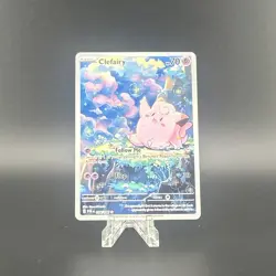 Pokemon TCG Clefairy Illustration Rare 94/88 Perfect Order Near Mint - Image 1