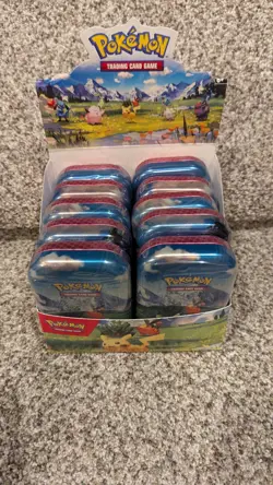 Pokemon Tcg Ascended Heroes Mini Tins Display Box Of 10 Tins All New & Sealed! - Image 1