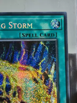 Yu-Gi-Oh Lightning Storm MP22-EN253 Secret Rare 1st Edition Misprint Holo Bleed - Image 3