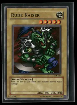 Rude Kaiser SDK-027 Common / Short Print Starter Deck: Kaiba Yu-Gi-Oh HP - Image 1