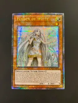 Yugioh Maiden of White SDWD-EN041 1st Edition Quarter Century Rare NM - Image 1