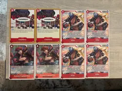 One Piece Card Game Lot – Killer x4, Eustass Captain Kid x2, Chambers x2 – OP14 - Image 1