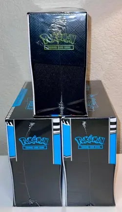 Pokemon TCG Mega Evolution Lucario Elite Trainer Box and Black Bolt ETB LOT OF 3 - Image 2