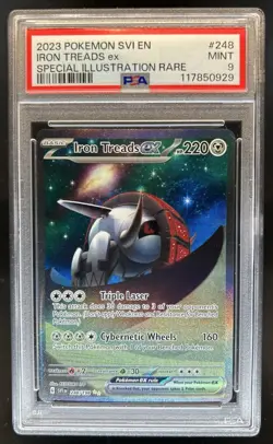 2023 Pokemon SV Iron Treads ex #248/198 PSA 9 - Image 1