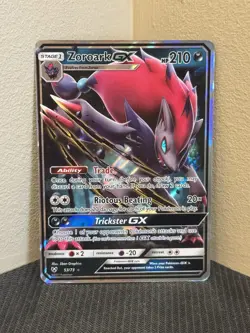 Pokemon TCG Zoroark GX 53/73 SM Shining Legends Ultra Rare Holo GX MINT - Image 1