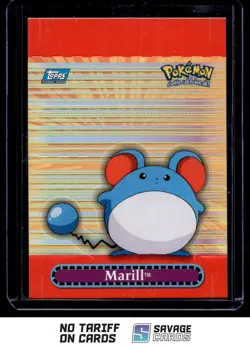 2000 Pokemon Series 3 Pop-Up Marill #6 - Image 1