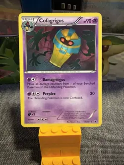 Pokemon Cofagrigus 47/101 Noble Victories Rare Regular - Image 1