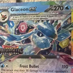 Pokemon TCG Glaceon ex Tera Promo Holo Prismatic Evolutions 026/131 270 HP - Image 2