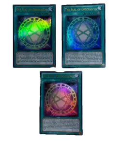 Yugioh -The Seal Of Orichalcos - LC03 EN001 - Limited Edition Ultra Rare 3 Cards - Image 1