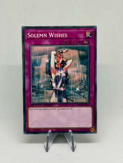 Solemn Wishes SBC1-ENH17 Playset x3 Common Speed Duel 1st Ed NM YuGiOh - Image 3