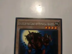 Gazelle the King of Mythical Beasts MZMI-EN041 Rare NAME SHIFT ERROR Yugioh Card - Image 2