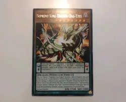 Supreme King Dragon Odd-Eyes MZMI-EN058 Rare NAME SHIFT ERROR Yugioh Card NM - Image 1