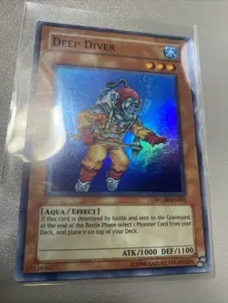 Yu-Gi-Oh! Deep Diver WC08-EN001 Super Rare Promo - Image 1