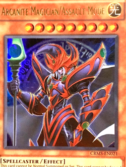 yugioh Arcanite Magician/Assault Mode CRMS-EN021 near mint - Image 2
