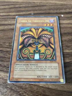 Yu-Gi-Oh Exodia Complete Set LOB 1st Edition (Head & Left Arm) Vintage 2002 - Image 2