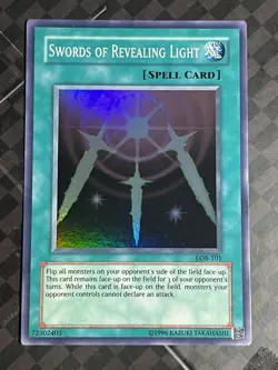 Swords of Revealing Light - The Legend of Blue Eyes White Dragon - LOB-101 - NM - Image 1
