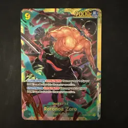 One Piece - Roronoa Zoro OP06-118 (Reprint) LD-01 Card English - Near Mint - Image 1