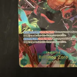 One Piece - Roronoa Zoro OP06-118 (Reprint) LD-01 Card English - Near Mint - Image 3