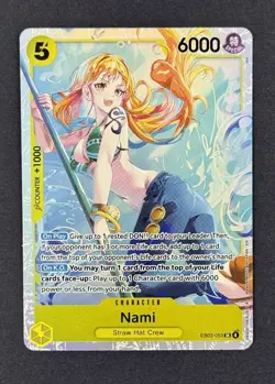 Nami EB03-053 SR One Piece TCG: Heroines Edition English - Image 1