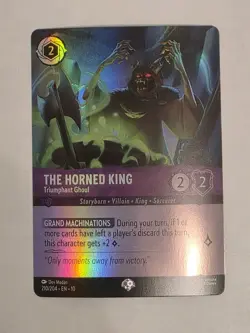 Disney Lorcana - The Horned King - Triumphant Ghoul 210/204 Whispers in the Well - Image 1