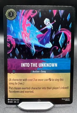 Disney Lorcana Into the Unknown #81/204 2025 Reign of Jafar Cold Foil NM - Image 1
