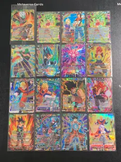 Dragon Ball Super Card Game Rush Attack SSB Vegeta Explosive Dance Lot*16 - Image 1
