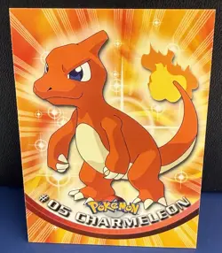 Charmeleon #05 - NM- Non-Holo - SERIES 1 - TOPPS POKEMON CARD - Image 1